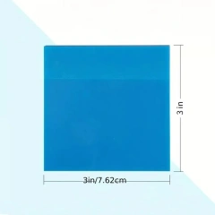 Personalized Wholesale Transparent Memo Pad Cute Waterproof Clear Sticky Notes Custom Transparent Sticky Notes With Logo