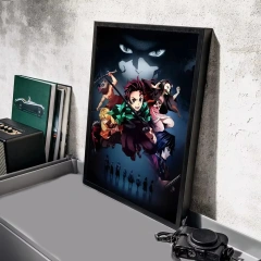 Custom Anime Poster Printing Sports Movie Kpop Car Led 3d Lenticular Holographic Poster Adhesive Custom Poster for Wall
