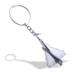 Airplane Metal Keychain Aircraft Keychain Metal Custom 3D Metal Keychain Blank