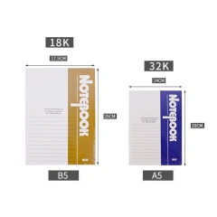 Promotional School Notebooks Binder Notebook A5 B5 Kraft Paper Journal Stone Paper Notebook Custom Logo