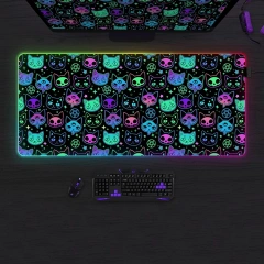 High Quality Mousepad RGB Large Gaming Mouse Mat Logo Customized Printing Rubber Mouse Pad XXL Mouse Pad Sublimation