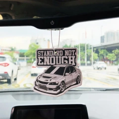 Customization Car Air Freshener Hanging Scent New Design Constellation logo Paper Car Sublimation Air Freshener Custom
