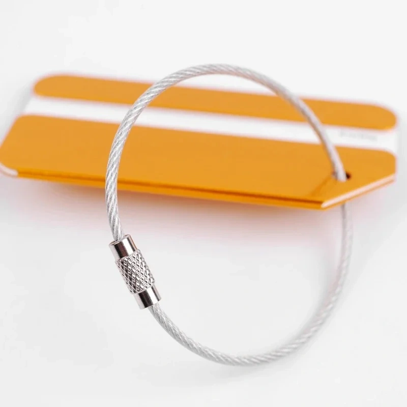 Personalized Luggage Tag Travel Blank Aluminum Customized Luggage Tags Silicone PVC Leather Label Metal Luggage Tags Custom Logo