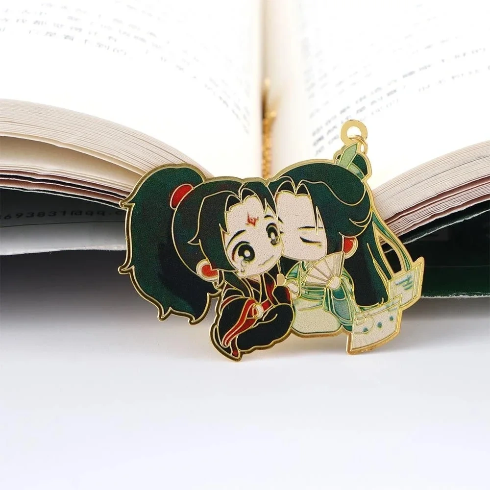 Promotional Custom Magnetic Bookmark Wholesale Sublimation  Uv Cute Enamel Anime Bookmark Custom Bookmark Metal Book Mark