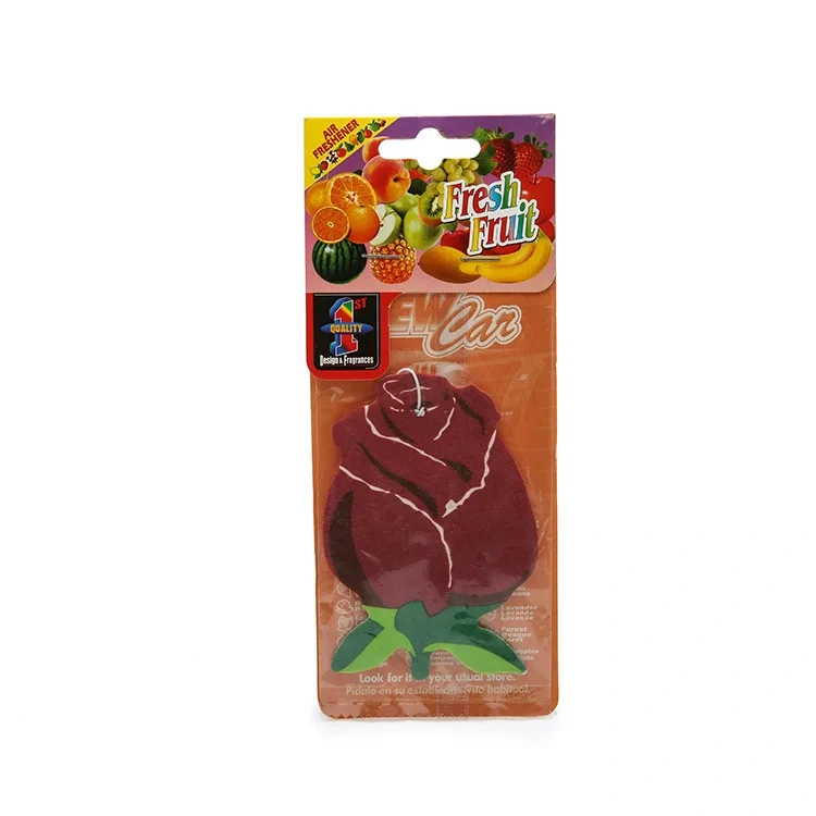 Customized Logo All Scents Refresh Paper Car Air Freshener Air Fragrance Promotional Car Shaped Paper Car Air Fresheners