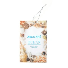 Wholesale Eco-friendly Scented Car Air Freshener Paper Customization Logo Hanging Card Promotion Car Air Freshener Custom