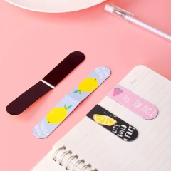 Promotional Custom Magnetic Bookmark Printing Cartoon Cute Diy Magnet Bookmark Personalised Custom Metal Bookmark