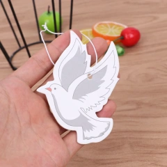 No Minimum China Wholesale Custom Paper Air Freshener Car Perfume Make Your Own Logo Luxury Air Freshener Hanging