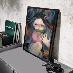 Cartoon Anime Poster Custom 3d Lenticular Holographic Poster Print Wall Art Decoration Home Picture Poster Maker