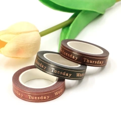 Low MOQ Cute Pet Washi Tape Stickers Custom Printed Washi Tape Wholesale Japanese Style Washi Tape Custom Printing