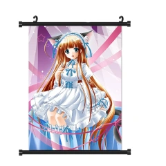Custom Poster Anime Posters Self-adhesive Wall Art Retro Posters For Home Paper Sticker Kawaii Room Decorative Painting