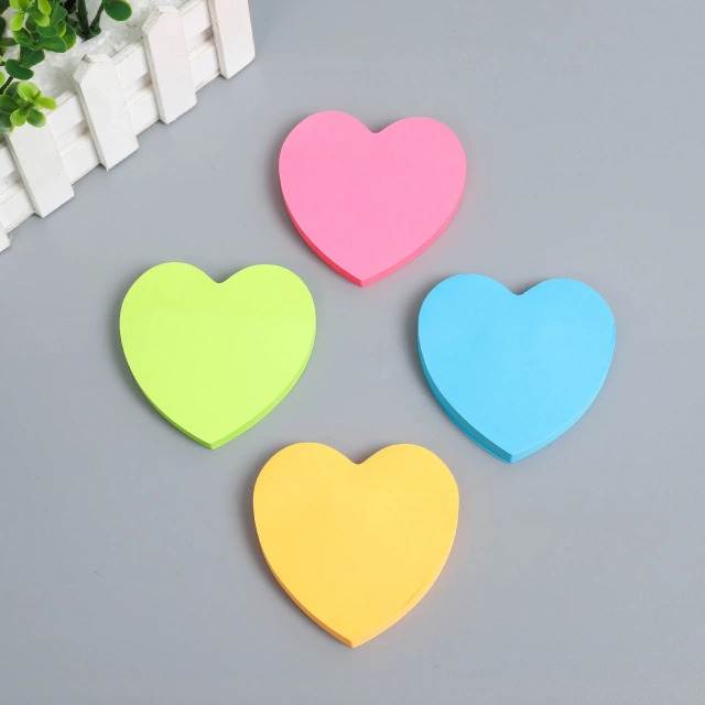 Cute Shape Stationery Sticky Note Memo Pad Custom Print Cat Memo Pads Stationery Folding Memo Sticky Note Pads Custom