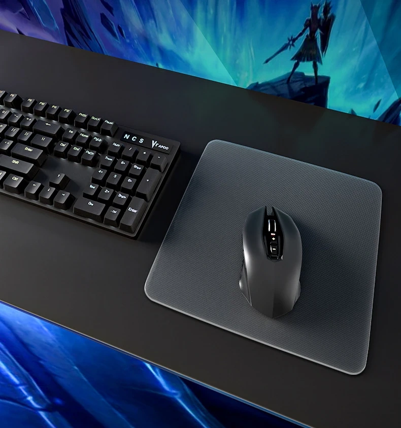 Custom Anime Mouse Pad Sublimation RGB Large Gaming Mouse Pads XXL Tempered Glass Mouse Pad Custom Logo