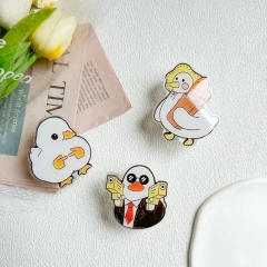Wholesale Sublimation Phone Grip Cute Cartoon Anime Mobile Phone Grip Holder Logo Custom Acrylic Phone Grip