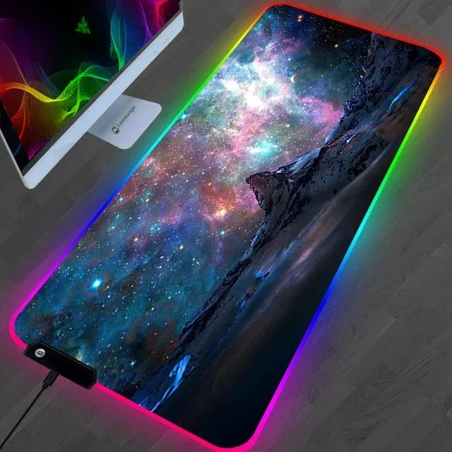 High Quality Mousepad RGB Large Gaming Mouse Mat Logo Customized Printing Rubber Mouse Pad XXL Mouse Pad Sublimation