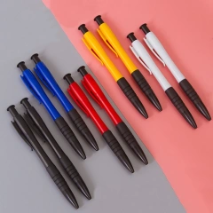 Promotion Metal Roller Plastic Ballpoint Pen Wholesale Cheap Printing Ball Point Pen Custom With Logo