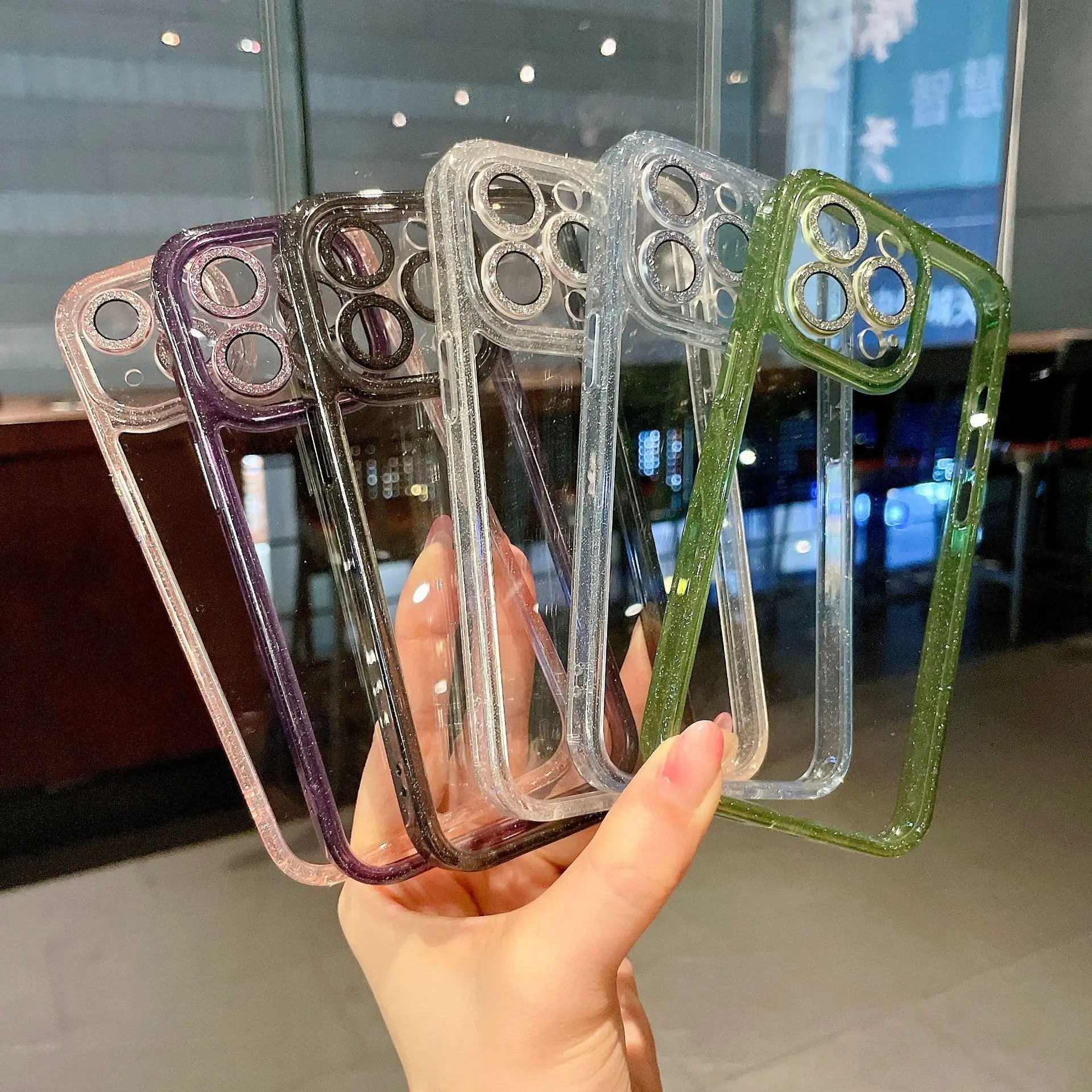 Custom Logo Clear Phone Case Silicone Anime Phone Case 111/12/13/14 Pro Max Mobile Cell Phone Cases Luxury For Iphones