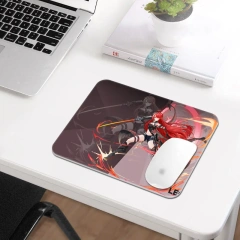 Custom Anime Mouse Pad Sublimation RGB Large Gaming Mouse Pads XXL Tempered Glass Mouse Pad Custom Logo