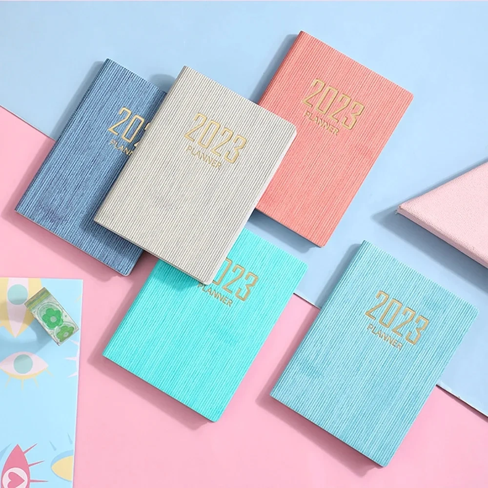 Portable Pocket Notepad Daily Weekly Agenda Planner Notebooks Stationery Office School Supplies Notebook Custom Logo