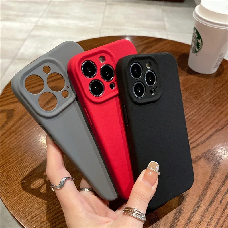 Wholesale14 Max 14 Pro Max silicone phone case colorful TPU silicon soft cases for iPhone 13 13 Pro 13 pro Max Custom Logo