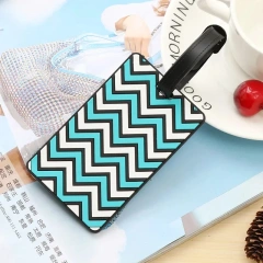 Cruise Luggage Tag Holder Sublimation Blank Silicone Luggage Tag Straps PVC Luggage Tags Custom Logo