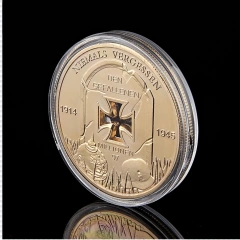 Manufacturer Custom Affordable Double Side Coin China Soft Black Western Enamel Collectible Challenge Coin