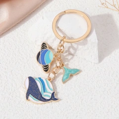 Cute Cartoon Anime Keychain Wholesale Promotional Gun Metal Key Chains Logo Soft Enamel Pin Hard Enamel Keychain Custom