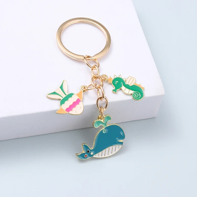 Personalized Design Custom Metal Key Chain Anime 2d 3d Company Logo Letter Keychain Key Chains Keyring Custom Enamel Keychain