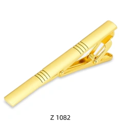 Tie Clips Custom Logo Stainless Steel Tie Bars Pins  Gold Blank Wholesale Cuff Links & Tie Tlips Men