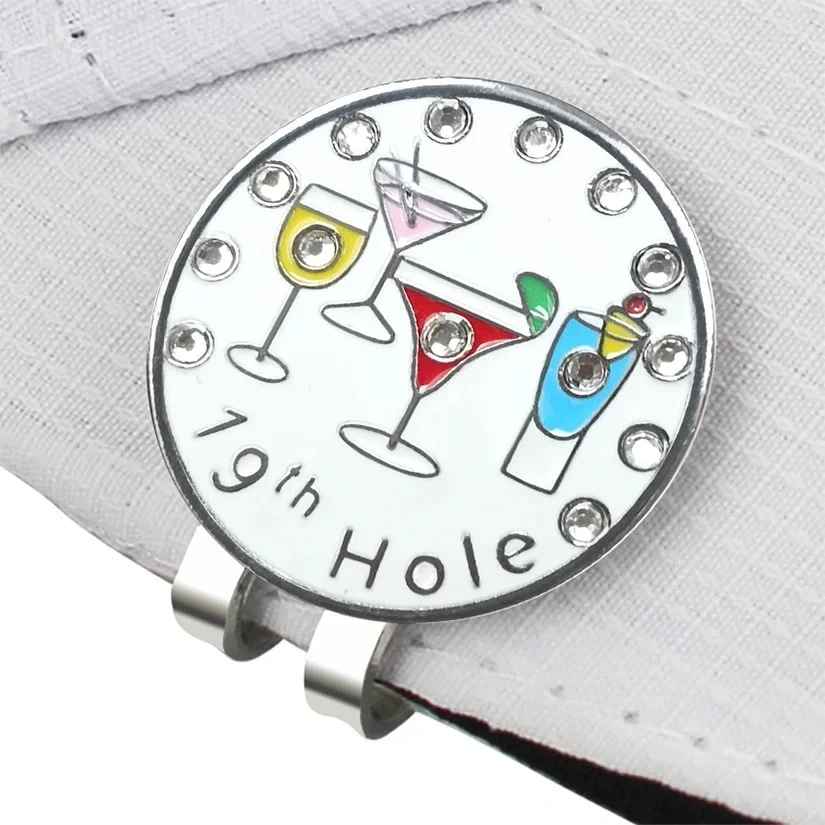Cheap Blank Magnetic Golf Ball Marker Hat Clip Custom Golf Divot Tool Golf Ball Marker Custom Logo