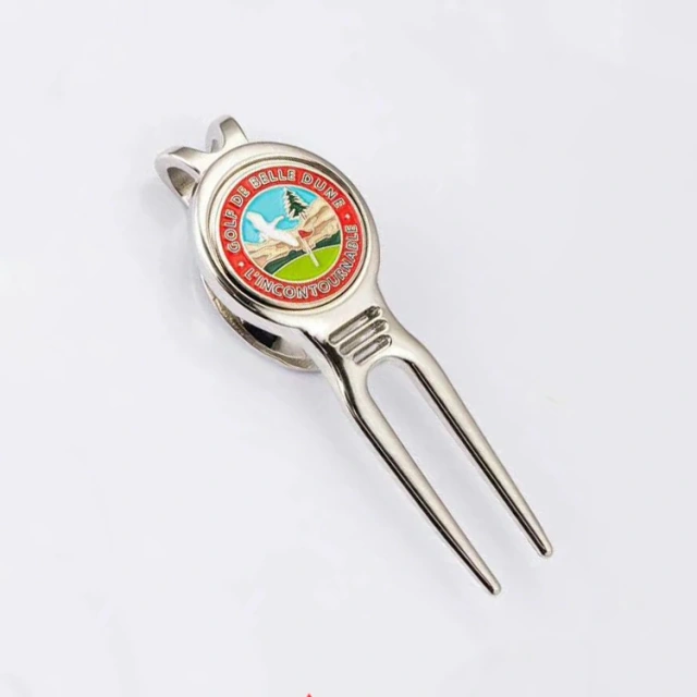 Cheap Custom Golf Divot Tool Magnetic Blank Golf Hat Clip Ball Marker Golf Ball Marker Custom Logo