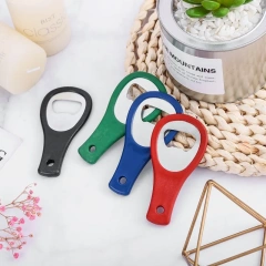 Promotion Metal Stainless Steel Bottle Opener Beer Sublimation Bottle Opener Keychain Custom Logo