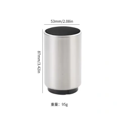 Promotion Bottle Opener Stainless Steel Gun Keychain Bottle Opener Custom Logo Beer Bottle Opener Magnetic automatic