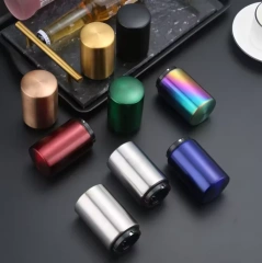 Promotion Bottle Opener Stainless Steel Gun Keychain Bottle Opener Custom Logo Beer Bottle Opener Magnetic automatic