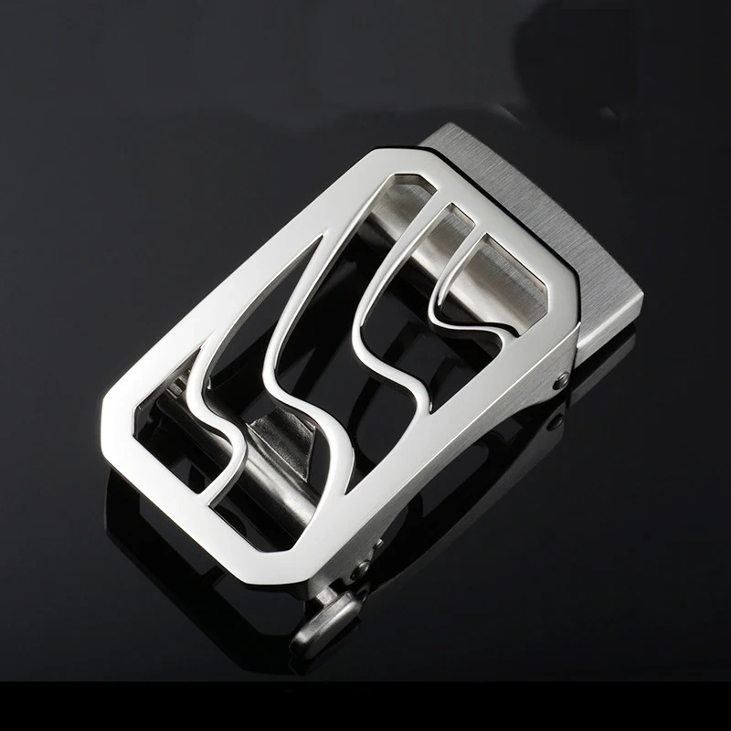 Wholesale Custom Belt Buckle Logo Metal Lighter Magnetic Western Automatic Belt Buckle Mens Belt Buckles For Women