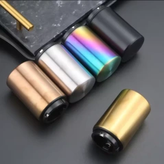 Promotion Bottle Opener Stainless Steel Gun Keychain Bottle Opener Custom Logo Beer Bottle Opener Magnetic automatic