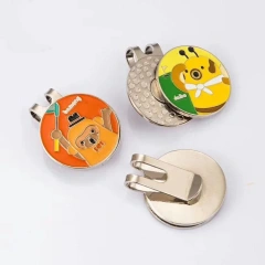 Cheap Blank Magnetic Golf Ball Marker Hat Clip Custom Golf Divot Tool Golf Ball Marker Custom Logo