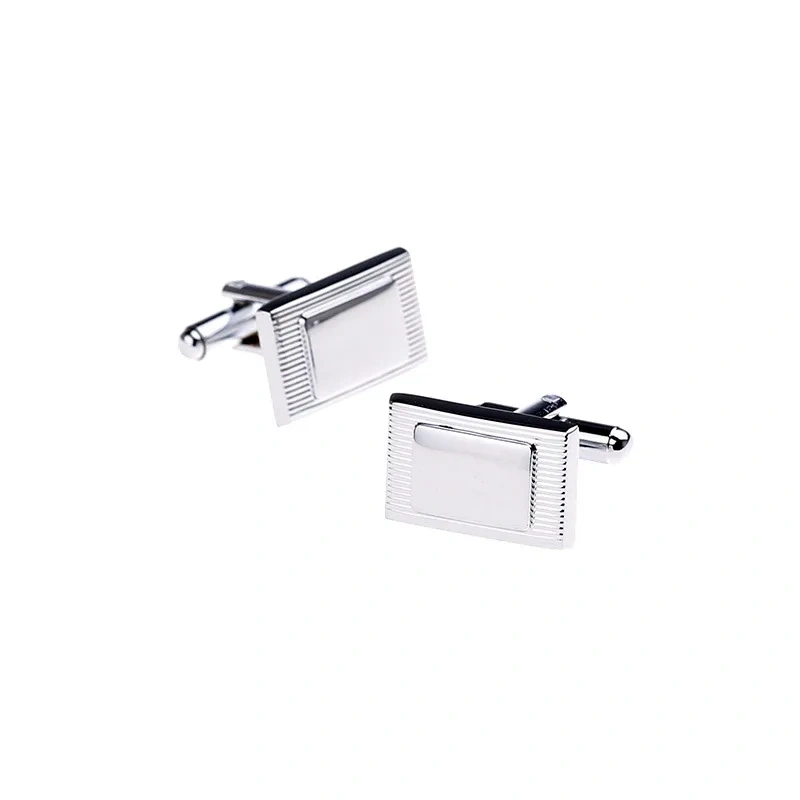 Custom Cufflinks Logo Engraved Blank Gold Cuff Links Stainless Steel Suit Shirt Cufflinks For Men Luxury