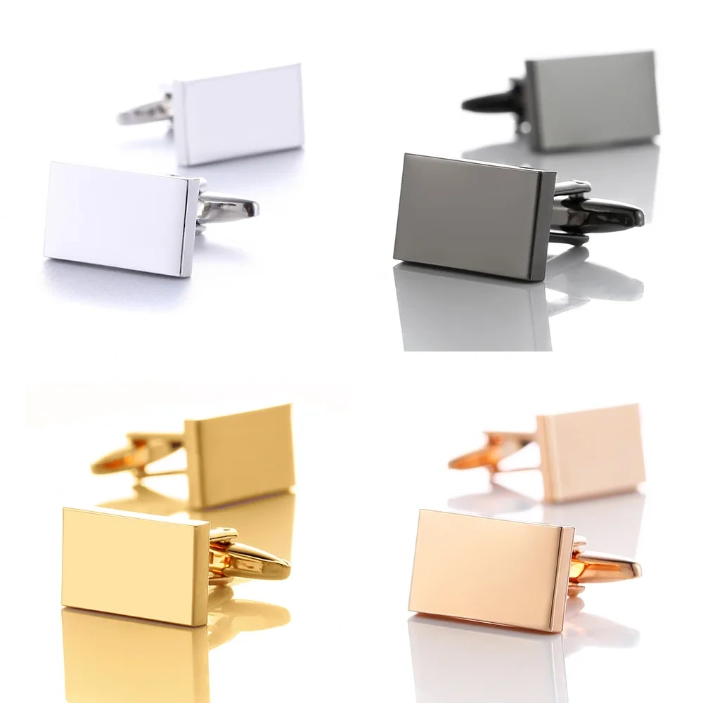 Custom Cufflinks Logo Cheap Cufflinks Engraved Cuff Links luxury Suit Shirt Cufflinks For Men Wholesale