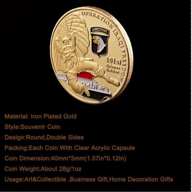 Custom Wholesale  Coin from China Manufacturer Soft or Hard Enamel Coin Antique Gold Challenge Coin