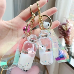 Lyric Photoshop Keychain Glittery Keychain Music hologram  Charms For Keychains