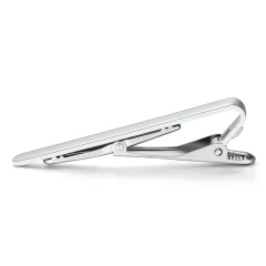 Wholesale Customised Tie Clips Cufflinks And Tie Clip Box Brass Gold Silver Gun Tie Clip Custom Logo