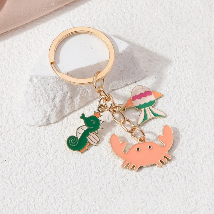 Personalized Design Custom Metal Key Chain Anime 2d 3d Company Logo Letter Keychain Key Chains Keyring Custom Enamel Keychain