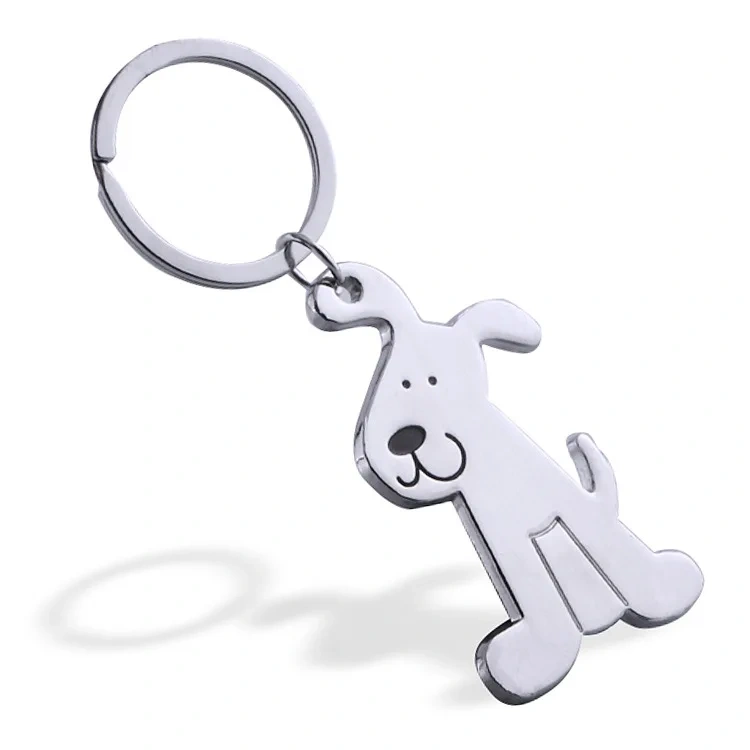 Custom 3D Personalized Metal Bottle Opener Keychain Cat Keychain Animal Metal Keychain Logo