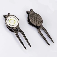Cheap Custom Golf Divot Tool Magnetic Blank Golf Hat Clip Ball Marker Golf Ball Marker Custom Logo