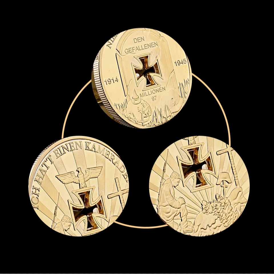 Manufacturer Custom Affordable Double Side Coin China Soft Black Western Enamel Collectible Challenge Coin