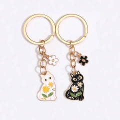 Personalized Design Custom Metal Key Chain Anime 2d 3d Company Logo Letter Keychain Key Chains Keyring Custom Enamel Keychain