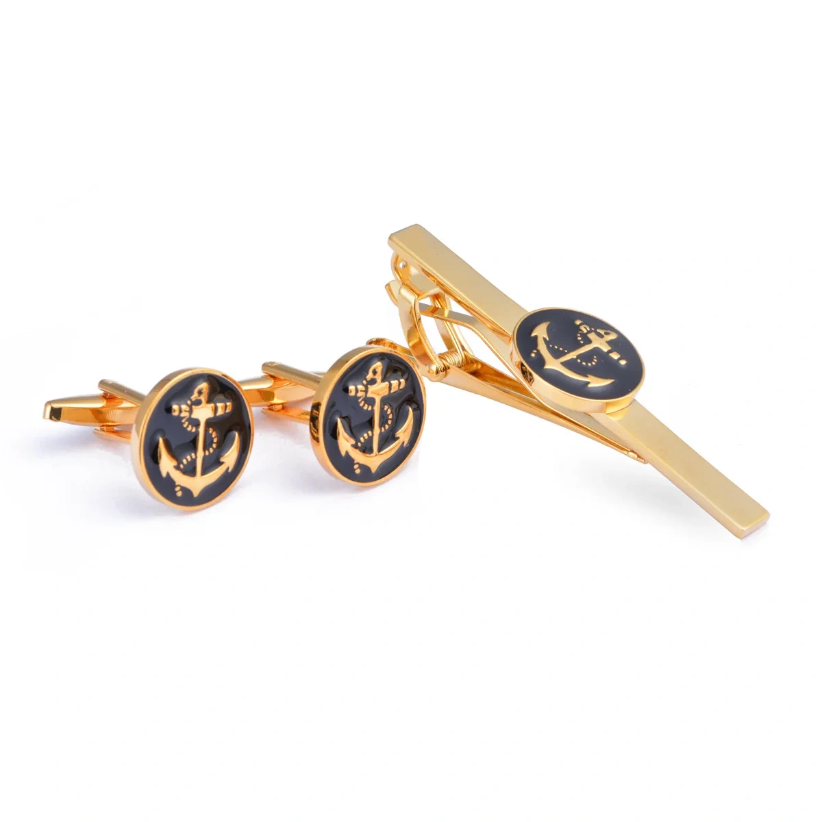 Wholesale Custom Mens Stainless Steel Tie Cufflink Bar Pinch Clip for Business Casual Shirt Metal Tie Clips Valentines Gift
