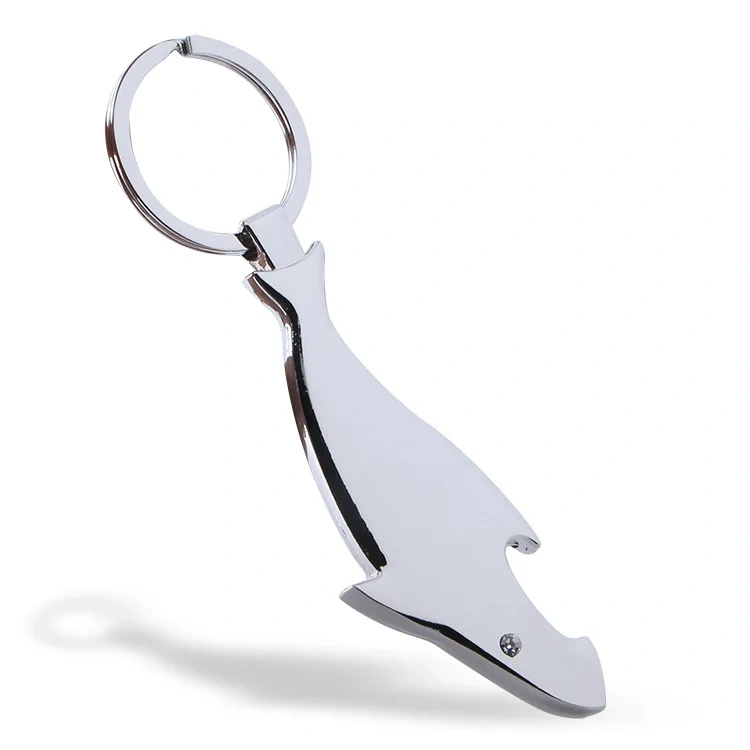 Custom 3D Personalized Metal Bottle Opener Keychain Cat Keychain Animal Metal Keychain Logo