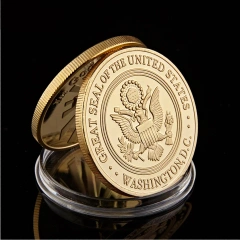 Custom Wholesale  Coin from China Manufacturer Soft or Hard Enamel Coin Antique Gold Challenge Coin